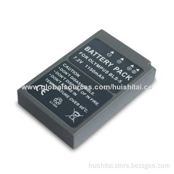 Digital Camcorder Battery for Olympus, 7.2V Voltage, 1,150mAh Capacity, Type Li-ion BatteryNew